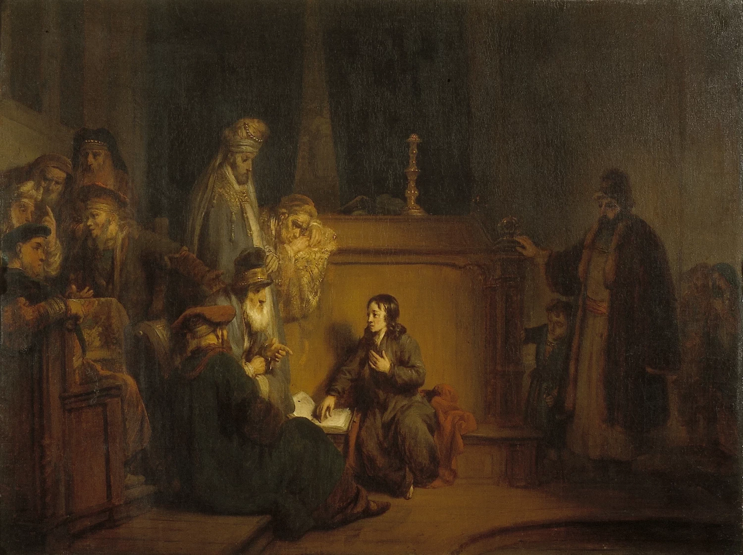 Cristo davanti agli scribi - Cultural Heritage Agency of the Netherlands Art Collection